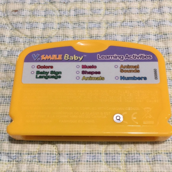 V.Tech V.Smile Baby Learning Console W/learn & Discover Game Excellent Condition - Picture 4 of 13